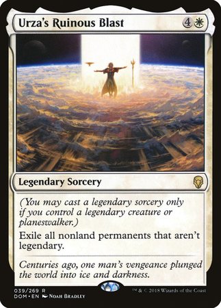 Urza's Ruinous Blast [Dominaria] | Exor Games New Glasgow