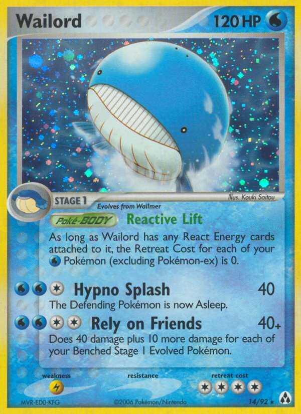 Wailord (14/92) [EX: Legend Maker] | Exor Games New Glasgow