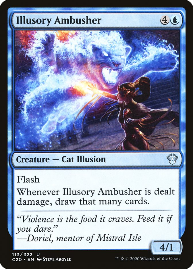 Illusory Ambusher [Commander 2020] | Exor Games New Glasgow