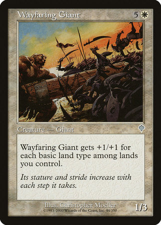 Wayfaring Giant [Invasion] | Exor Games New Glasgow