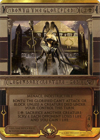 Bontu the Glorified [Amonkhet Invocations] | Exor Games New Glasgow