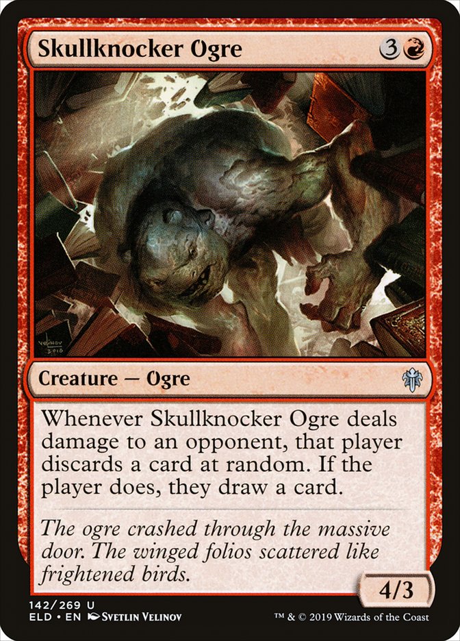 Skullknocker Ogre [Throne of Eldraine] | Exor Games New Glasgow