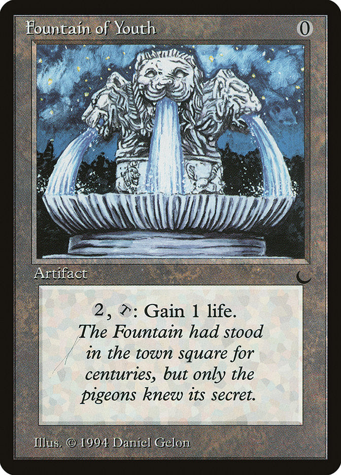 Fountain of Youth (Misprinted) [The Dark] | Exor Games New Glasgow