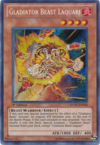 Gladiator Beast Laquari [RYMP-EN096] Secret Rare | Exor Games New Glasgow