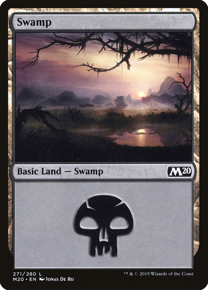 Swamp (#271) [Core Set 2020] | Exor Games New Glasgow