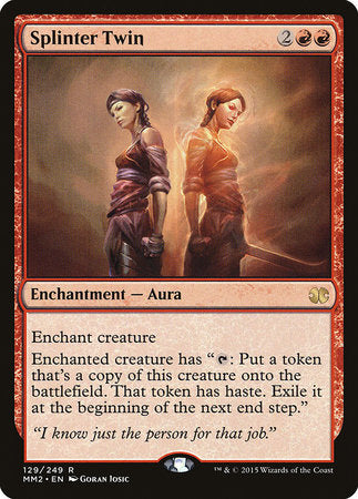 Splinter Twin [Modern Masters 2015] | Exor Games New Glasgow