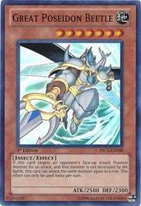 Great Poseidon Beetle [PRC1-EN008] Super Rare | Exor Games New Glasgow