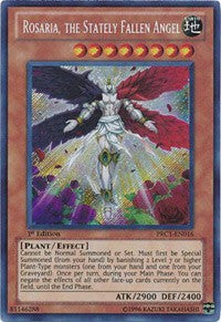 Rosaria, the Stately Fallen Angel [PRC1-EN016] Secret Rare | Exor Games New Glasgow