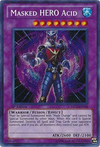 Masked HERO Acid [PRC1-EN018] Secret Rare | Exor Games New Glasgow