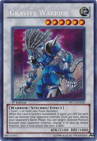 Gravity Warrior [PRC1-EN020] Secret Rare | Exor Games New Glasgow