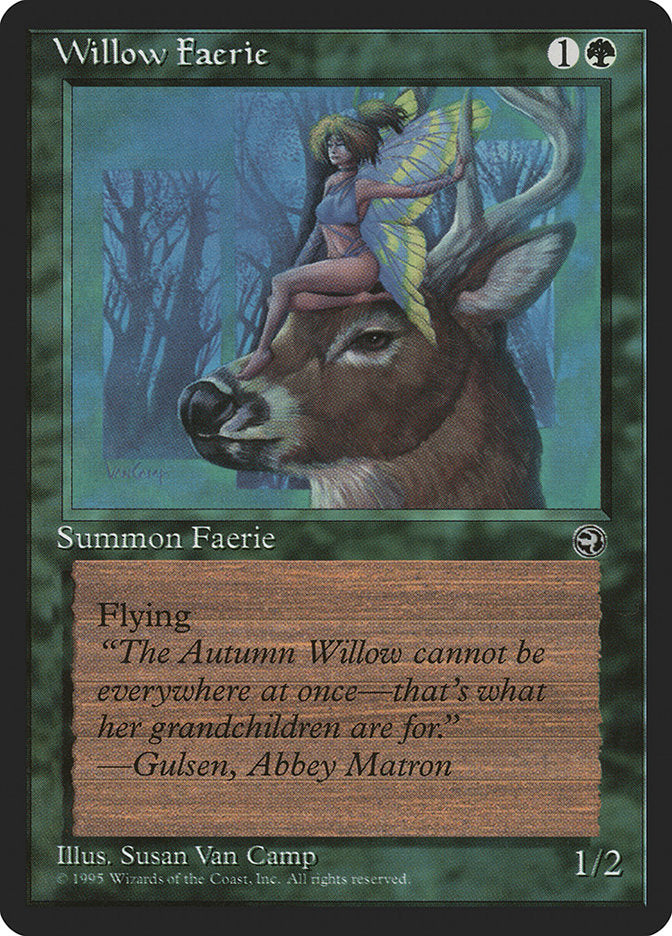 Willow Faerie (Gulsen Flavor Text) [Homelands] | Exor Games New Glasgow