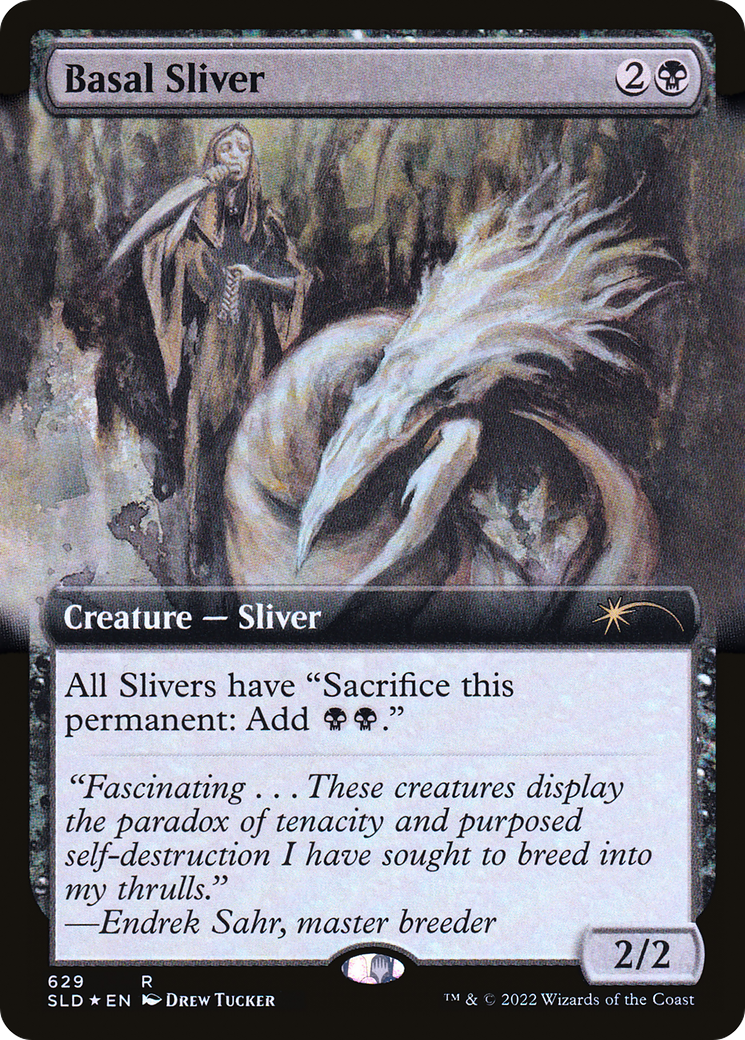 Basal Sliver (Extended Art) [Secret Lair Drop Promos] | Exor Games New Glasgow