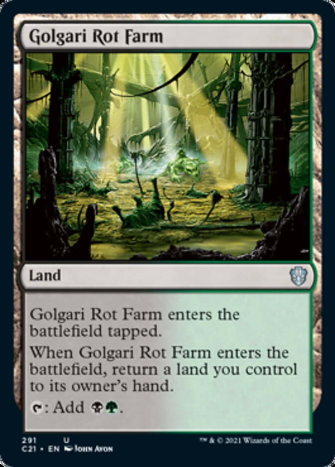 Golgari Rot Farm [Commander 2021] | Exor Games New Glasgow