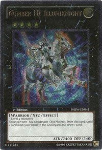 Number 10: Illumiknight (UTR) [PHSW-EN041] Ultimate Rare | Exor Games New Glasgow