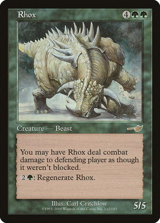 Rhox [Nemesis] | Exor Games New Glasgow