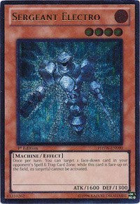 Sergeant Electro (UTR) [PHSW-EN090] Ultimate Rare | Exor Games New Glasgow