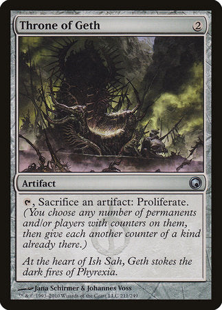 Throne of Geth [Scars of Mirrodin] | Exor Games New Glasgow