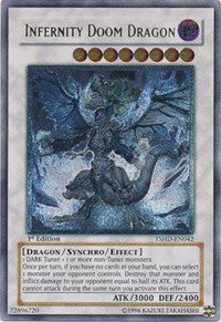 Infernity Doom Dragon (UTR) [TSHD-EN042] Ultimate Rare | Exor Games New Glasgow