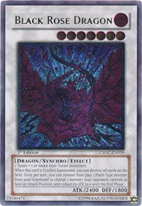 Black Rose Dragon (UTR) [CSOC-EN039] Ultimate Rare | Exor Games New Glasgow