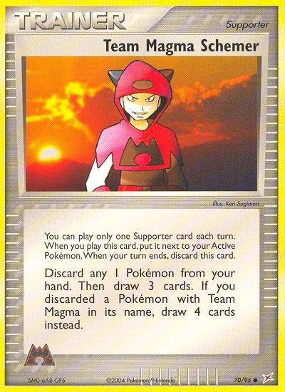 Team Magma Schemer (70/95) [EX: Team Magma vs Team Aqua] | Exor Games New Glasgow