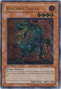 Volcanic Slicer (UTR) [FOTB-EN012] Ultimate Rare | Exor Games New Glasgow