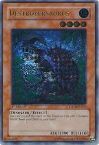 Destroyersaurus (UTR) [FOTB-EN017] Ultimate Rare | Exor Games New Glasgow