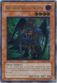 Archfiend General (UTR) [FOTB-EN019] Ultimate Rare | Exor Games New Glasgow