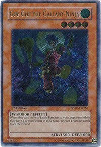 Goe Goe the Gallant Ninja (UTR) [FOTB-EN024] Ultimate Rare | Exor Games New Glasgow