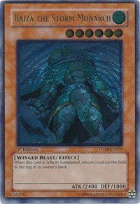 Raiza the Storm Monarch (UTR) [FOTB-EN026] Ultimate Rare | Exor Games New Glasgow