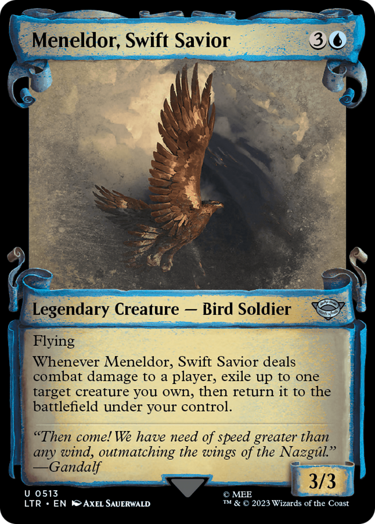 Meneldor, Swift Savior [The Lord of the Rings: Tales of Middle-Earth Showcase Scrolls] | Exor Games New Glasgow