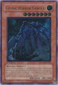 Cosmic Horror Gangi'el (UTR) [POTD-EN029] Ultimate Rare | Exor Games New Glasgow