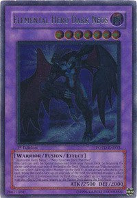 Elemental Hero Dark Neos (UTR) [POTD-EN033] Ultimate Rare | Exor Games New Glasgow