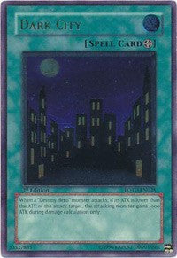 Dark City (UTR) [POTD-EN048] Ultimate Rare | Exor Games New Glasgow