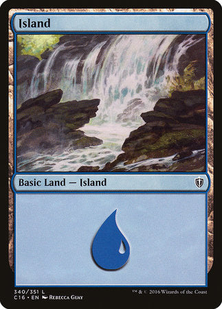 Island (340) [Commander 2016] | Exor Games New Glasgow