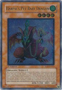 Harpie's Pet Baby Dragon (UTR) [EOJ-EN013] Ultimate Rare | Exor Games New Glasgow