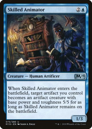 Skilled Animator [Core Set 2019] | Exor Games New Glasgow