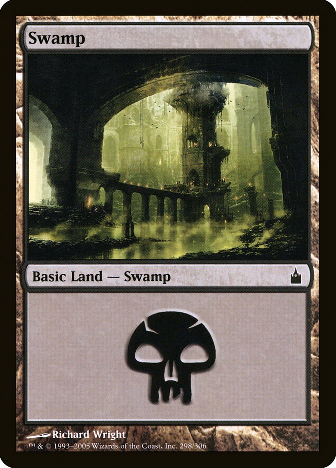 Swamp (298) [Ravnica: City of Guilds] | Exor Games New Glasgow