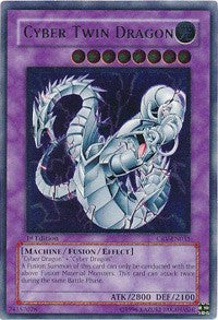 Cyber Twin Dragon (UTR) [CRV-EN035] Ultimate Rare | Exor Games New Glasgow