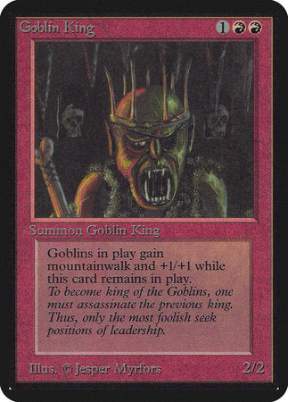 Goblin King [Limited Edition Alpha] | Exor Games New Glasgow