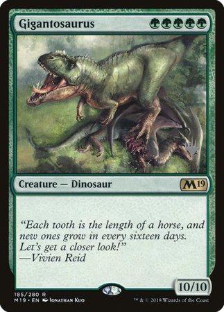 Gigantosaurus [Core Set 2019 Promos] | Exor Games New Glasgow