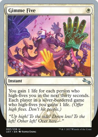Gimme Five [Unstable] | Exor Games New Glasgow