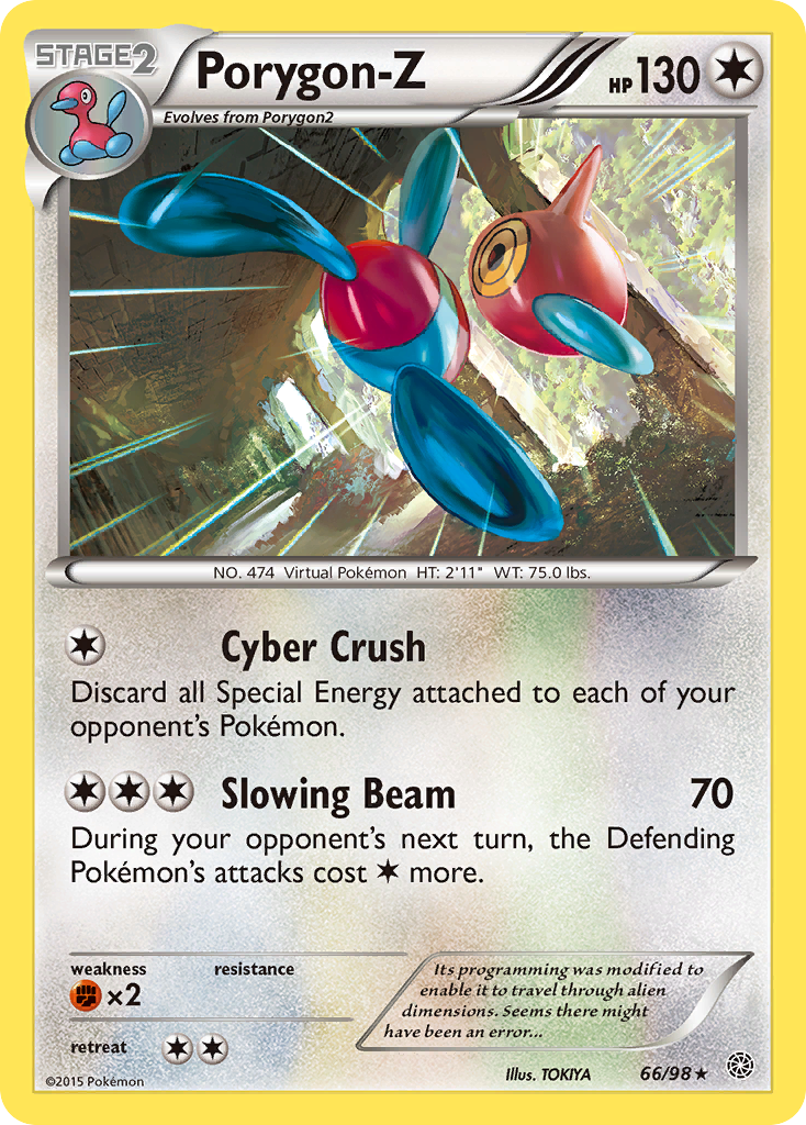 Porygon-Z (66/98) [XY: Ancient Origins] | Exor Games New Glasgow