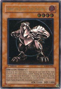 Horus The Black Flame Dragon LV4 (UTR) [SOD-EN006] Ultimate Rare | Exor Games New Glasgow