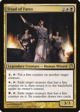 Triad of Fates [Theros] | Exor Games New Glasgow