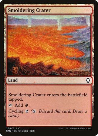 Smoldering Crater [Commander Anthology Volume II] | Exor Games New Glasgow