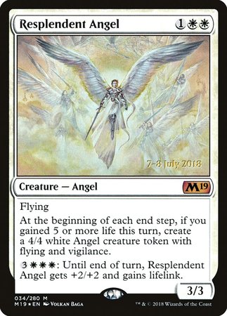 Resplendent Angel [Core Set 2019 Promos] | Exor Games New Glasgow