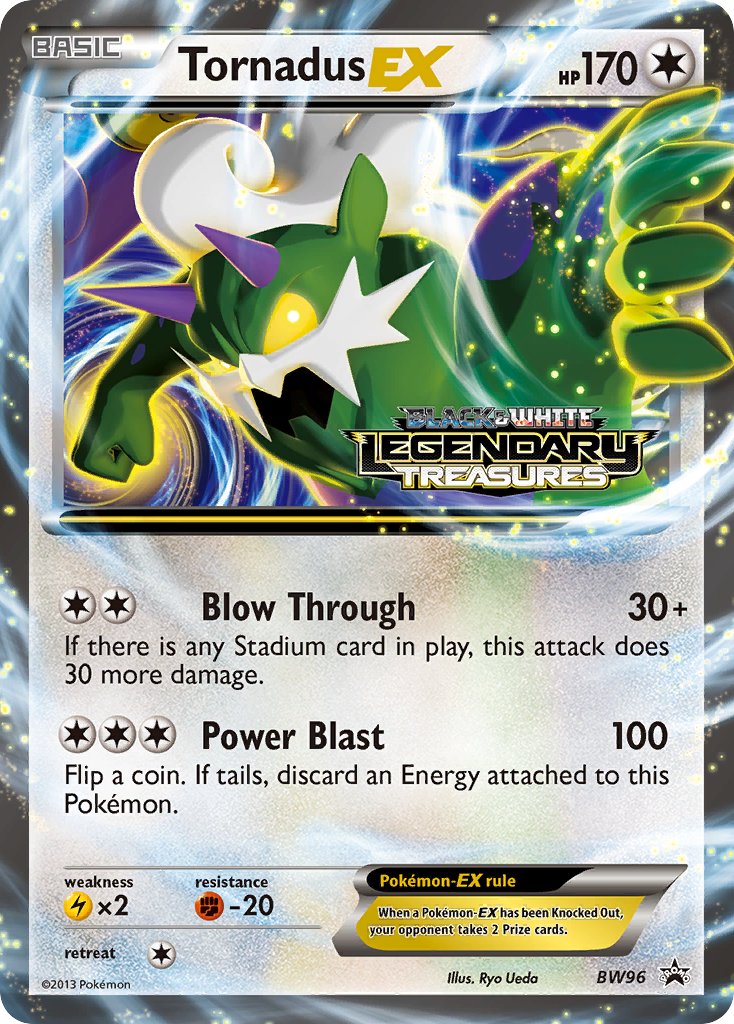 Tornadus EX (BW96) [Black & White: Black Star Promos] | Exor Games New Glasgow