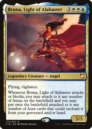 Bruna, Light of Alabaster [Commander 2018] | Exor Games New Glasgow