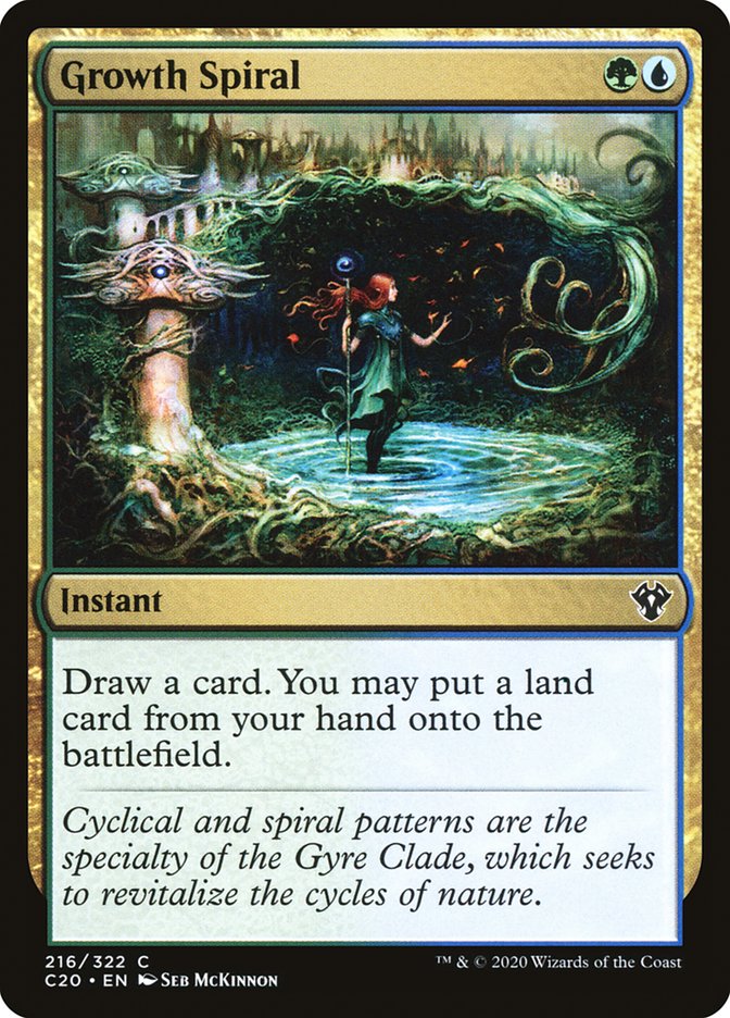 Growth Spiral [Commander 2020] | Exor Games New Glasgow