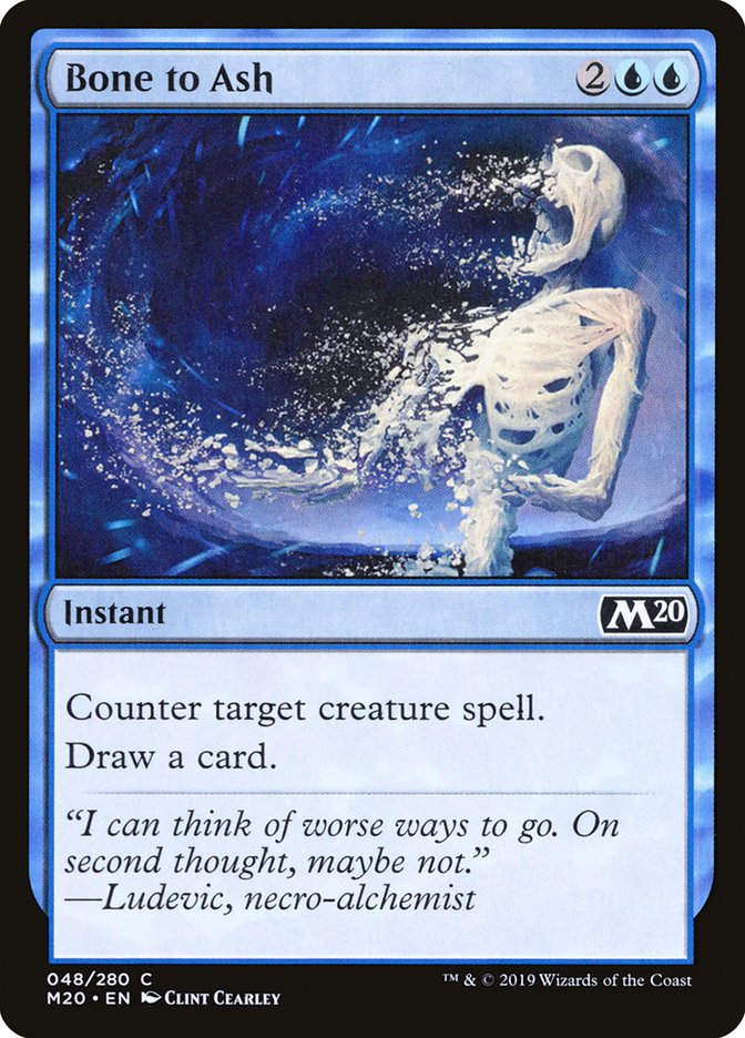 Bone to Ash [Core Set 2020] | Exor Games New Glasgow